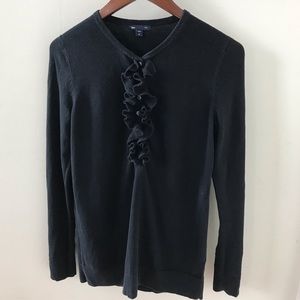 [Gap] Ruffle Front Sweater